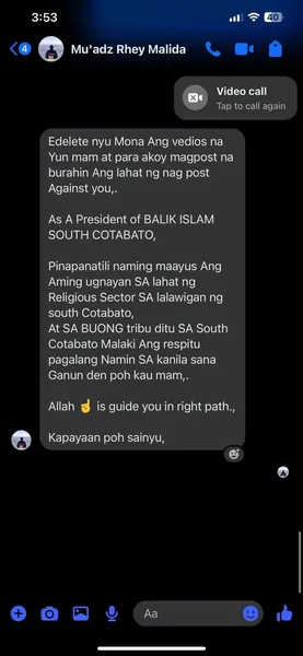 post message